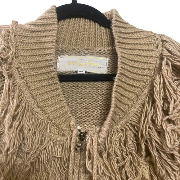 Jen’s Pirate Booty Berber Bomber Size M/L  Super cuter bomber style cardigan - Picture 5 of 6